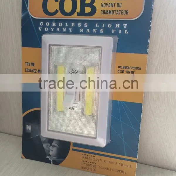 Wireless Night Light Wall Switch COB LED Light Technology 200 Lumens photo-2