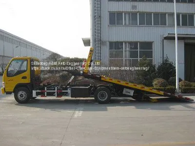 Flatbed Wrecker Tow Truck