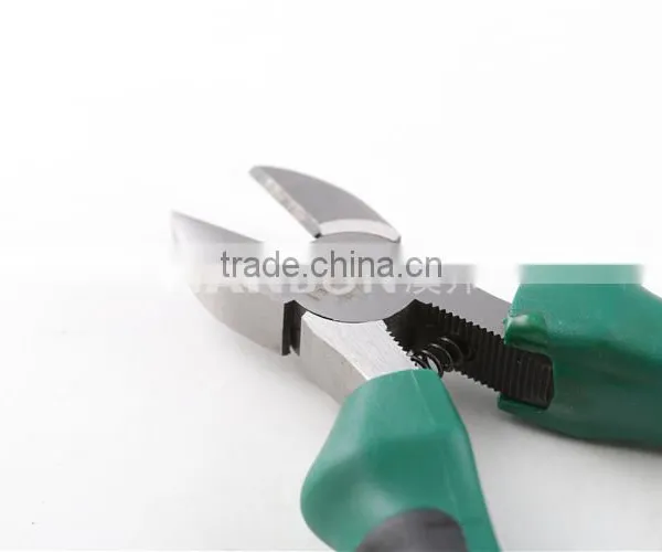 Plastic Handle American Oblique Nose Pliers 6" photo-4