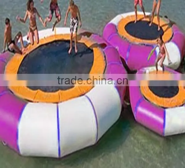 Most Popular Inflatable Water Trampoline Used Interactive Water Park Games photo-4