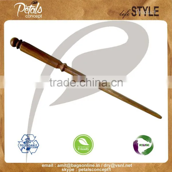 Manufacturer of Top Quality Hand Made Wooden Wands for Magician