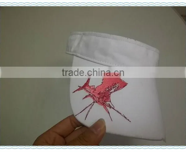2016 Promotinal Customized 100% Cotton Sports Sun Visor Sport Cap photo-3