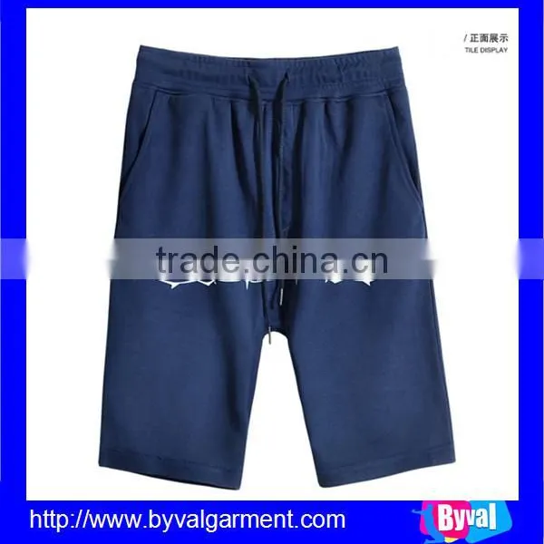 Wholesale Mens Dry Fit Plain Shorts OEM High Quality Short Pants in Summer photo-2