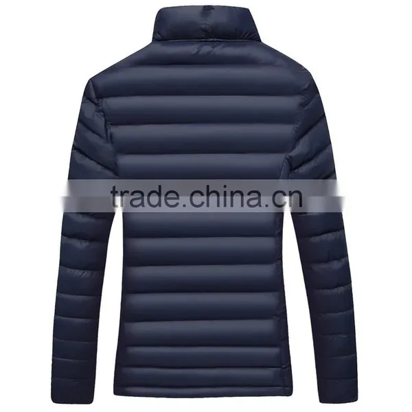 OEM Service Custom High Quality Padded Jackets/ Fashion Designer Men Winter Quilted Jacket photo-3