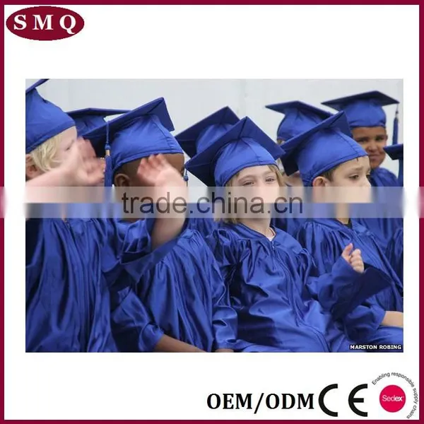 Wholesale High Quality Kids Matte Graduation Gown photo-3