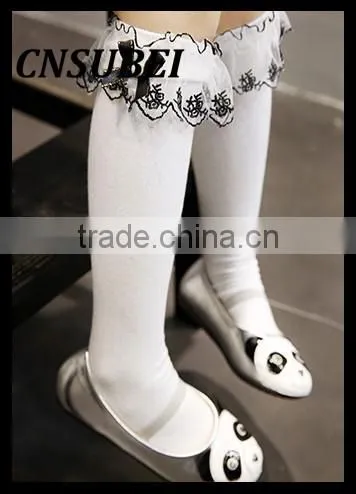 Socks Cotton Lace Spring and Autumn New Children Girls Socks photo-2