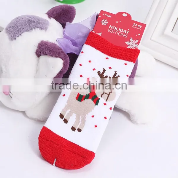 Wholesale Hot Sale 2015 New Fashion Cotton Children Kids Baby Christmas Sock photo-5