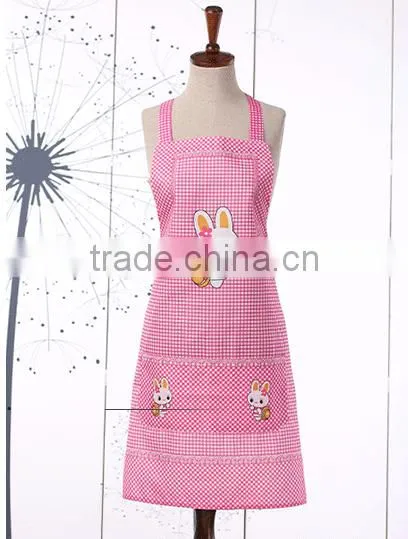 Advertising Promotional Gifts Small White Rabbit Kitchen Apron Custom Anti - Foupler Peach Skin ad Custom Gift Aprons photo-4