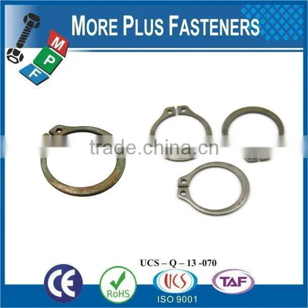 Made in Taiwan Stainless Steel 1-1/8" External Retaining Ring photo-2