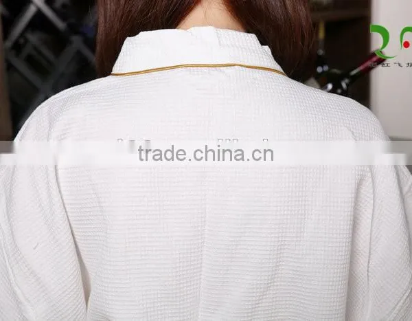 100% Cotton Honeycomb Fabric Waffle Robe photo-2