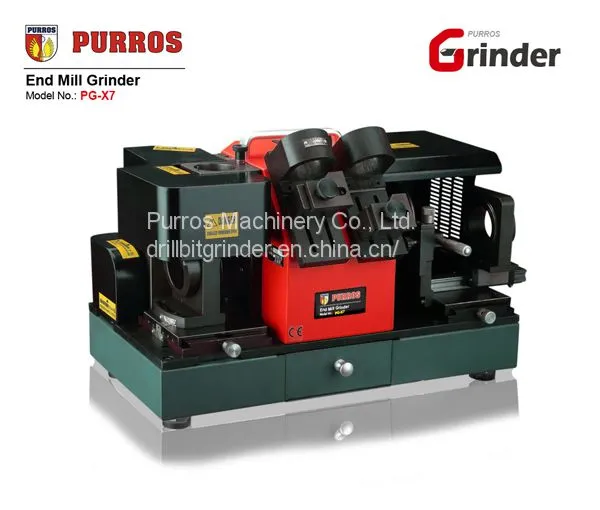 PURROS PG-X7 Portable End Mill Grinder, End Mill Cutter Sharpening
