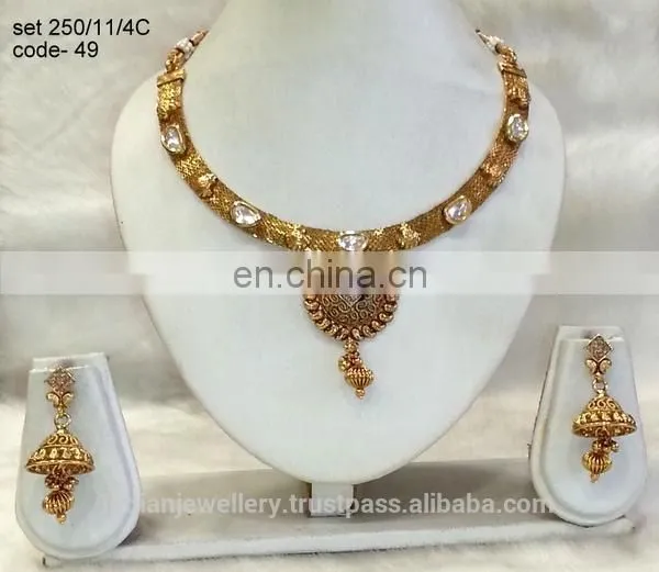 Traditional Jewelery Necklace Manufacturer, Choker Jewellery Necklace Exporter photo-6