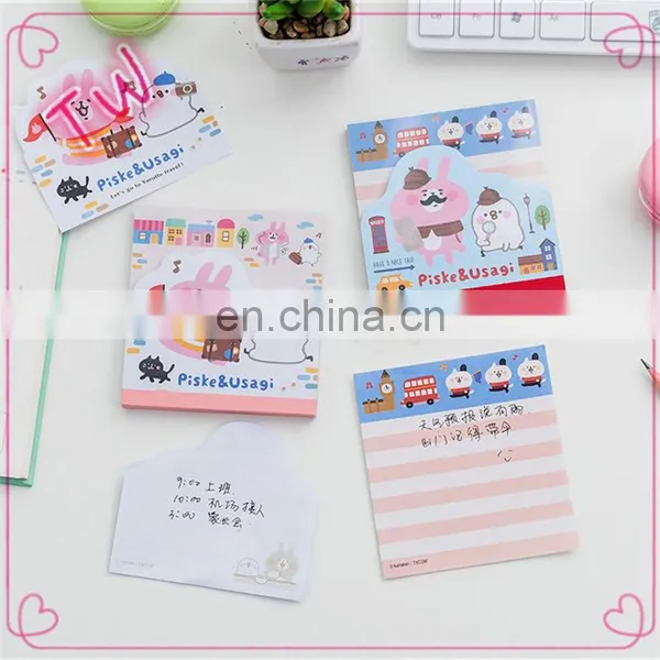 2018 New Arrival Yiwu Gift School Stationery Wholesales OEM Cheap Custom Colorful Self-Adhesive Sticky Notes Memo Pad