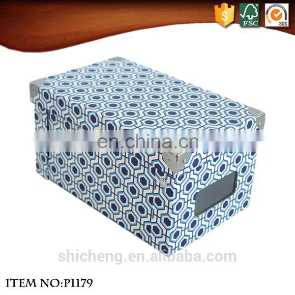 Wholesale Folding Packaging Boxes With Metal Corner photo-2