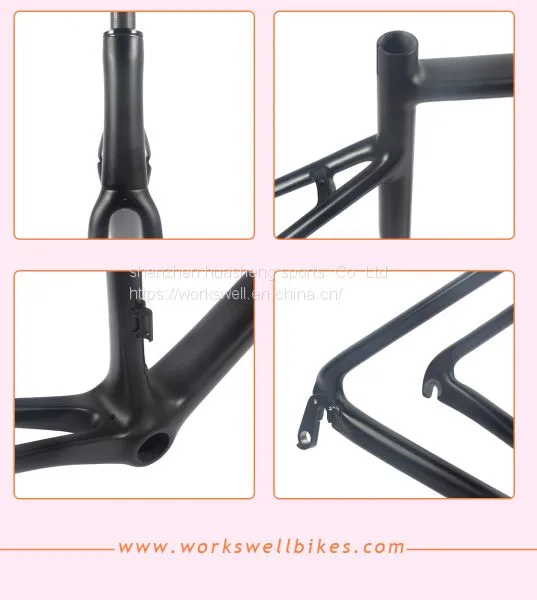 Monocoque Full Carbon Road Bike Frames T1000 Carbon Road photo-4