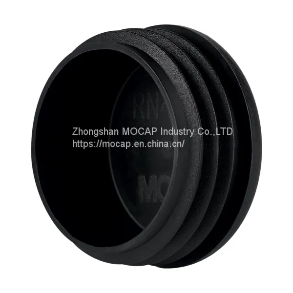 MOCAP LDPE Black Round Decorative Pipe End Cap photo-2