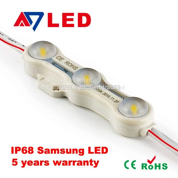 2016 New Waterproof IP68 Aluminium PCB ABS Casing Led Lattice Backlight Samsung Led Module photo-4