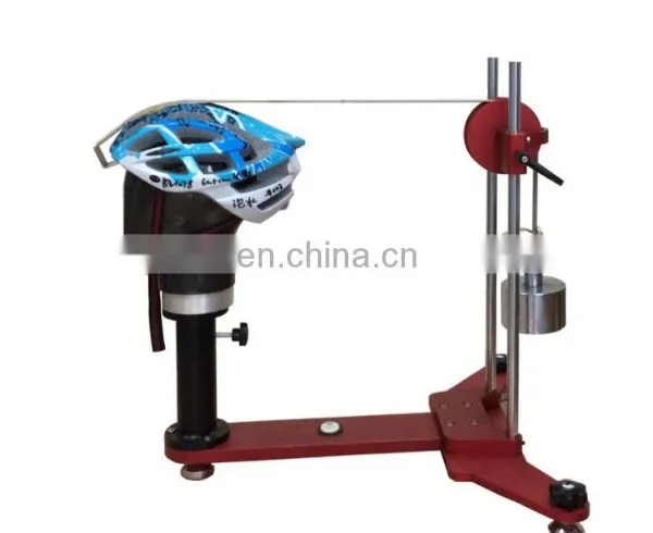ECE R22.05 Standard 15kg Weights Motorcycle Helmet Projection Surface Friction Testing Machine photo-6