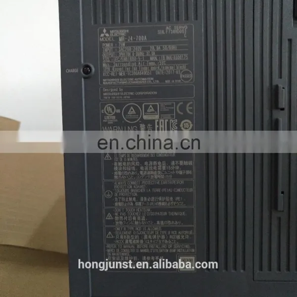 AC Servo Motor 220v Original Mitsubishi 7KW Servo Drive MR-J4-700A For Sewing Machine photo-3