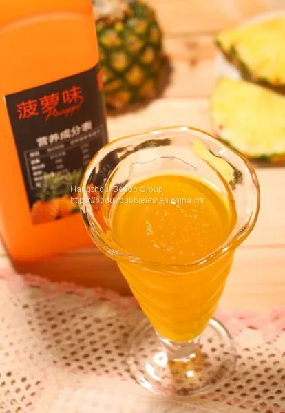 Cantaloupe Flavored Powder Boduo Bubble Tea Raw Material Affordable Price photo-3