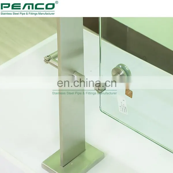304 316 Inox Interior Balcony Glass Spider Railing Deck Tempered Glass Railing Balustrade photo-4