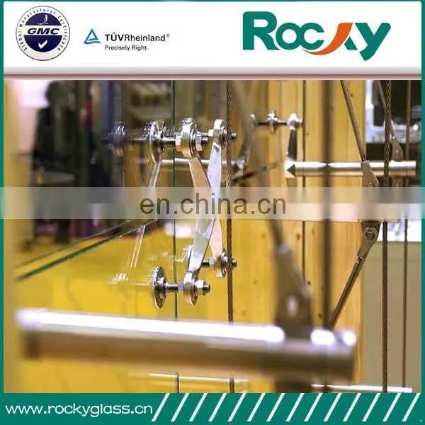10mm 12mm Thick Tempered Glass With Holes for Spider Curtain Wall photo-2