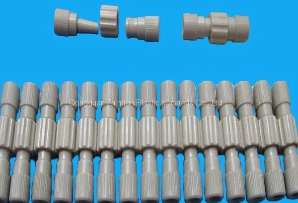 Machine Gear Connector Processing PEEK Sheet Rods Insulation Plastic Material photo-2