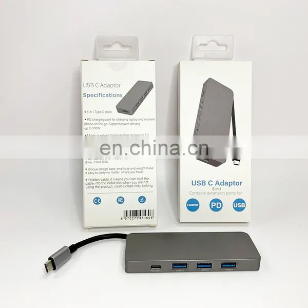 Shenzhen Usb Hub 3.0 With 2020 New For Laptop Computer Multifunction Wholesale Charging Phone Dock Station For Laptop Usb C Hub photo-5