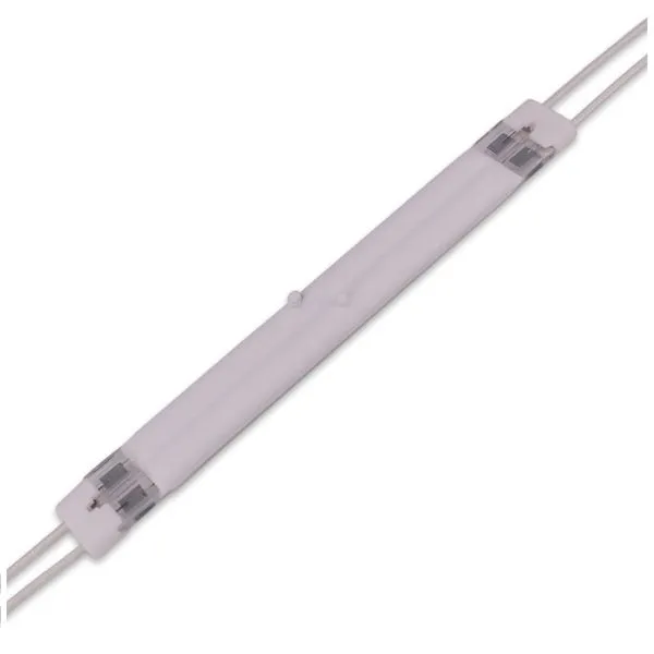 OYATE Quartz Infrared Halogen Heat Lamp 775mm 2200w Half White Twin Tube Heat Lamps photo-3
