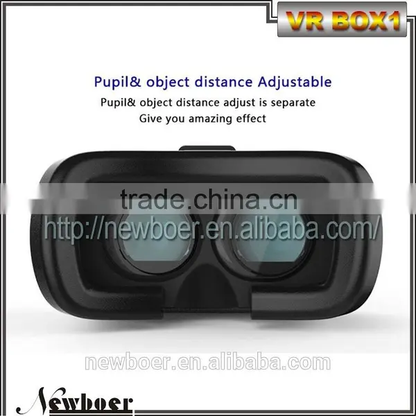 NEWBOER VR BOX 1 Light Weight and Color of White Portable 3D Glasses photo-3