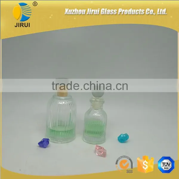 100ml High Flint Glass Reed Diffuser Bottle With Cork Closure photo-2