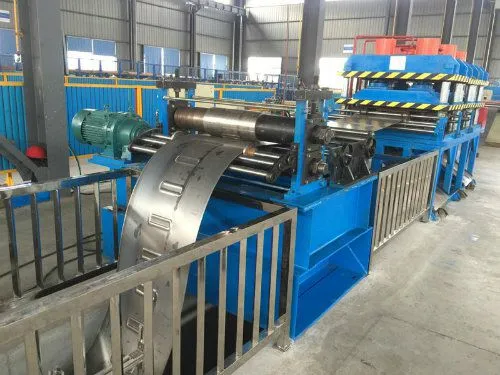 Galvanized Perforated Steel Cable Tray Cable Ladder Roll Forming Machine WIth 1 Year Aftersales Service photo-3