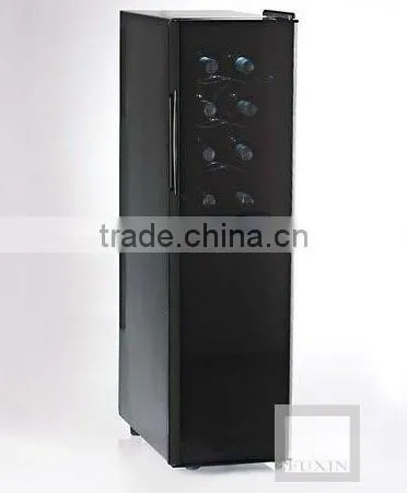 FUXIN:JC-53DFW.Dual Zone Wine Cooler With 2 Thermoelectric Cooling System,