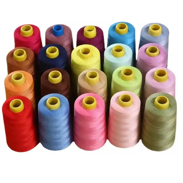Sewing Thread 100% Polyester Sewing Thread 40/2 5000 Yards photo-3