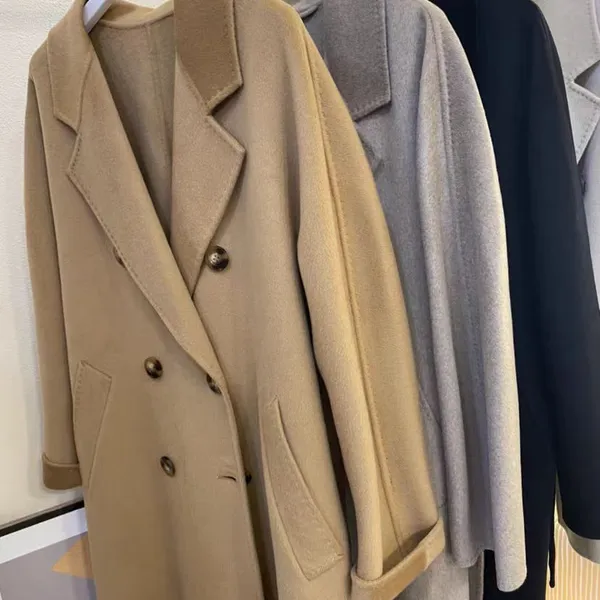 Manufacture Pure Cashmere Fabric 100% Cashmere Coat Fabric photo-3