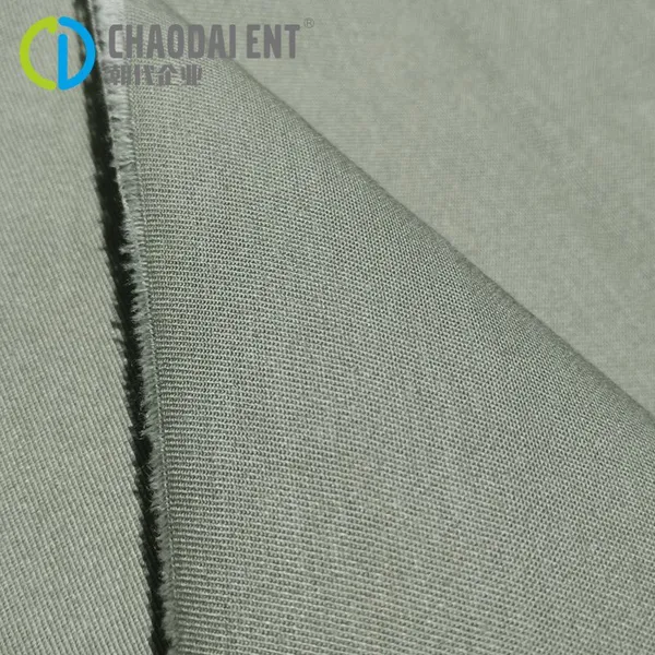 High-quality Woven Stretchy 38%Poly+57%Cotton+5%SP Twill Canvas Fabric for Workwear Uniforms photo-2