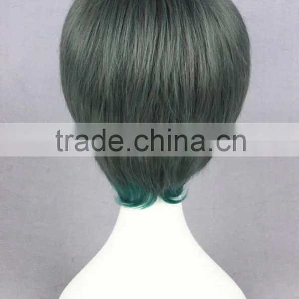 Wholesale Short 35cm Multi Color Girls Lolita Synthetic Wig photo-4