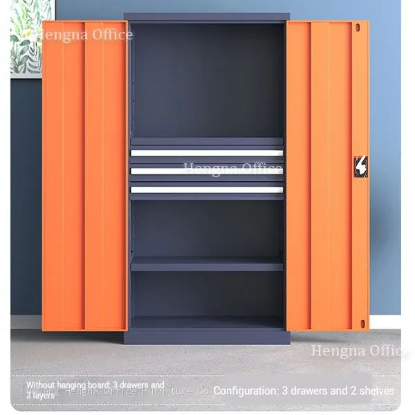 Efficient Tool Storage Cabinet | With Adjustable Shelves and Hook Accessories | for Garage in Berlin photo-4