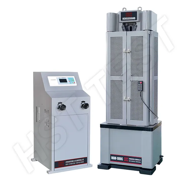 HST 300kN Digital Display Hydraulic Universal Testing Machine 300KN 6 Columns Frame Tensile Space:680mm HST WE-300D 30T photo-6