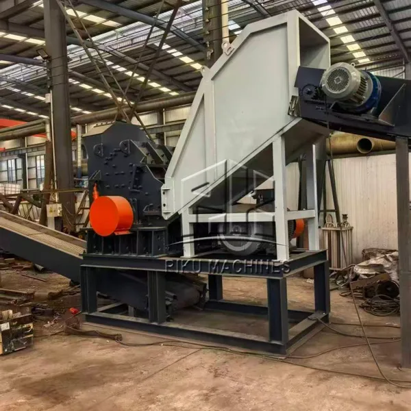 High Efficiency Car Body Crusher and Scrap Metal Shredder Line for Recycling photo-3