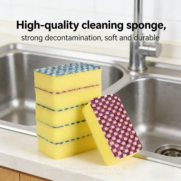 Non-Scratch Multi-Purpose Cleaning Sponges for Kitchen Clean