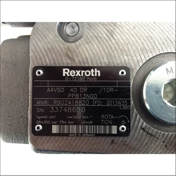 Rexroth A4VSO40DR/10R-PPB13N00 Plunger Pump Strong Reliability All Fitting New Original photo-2