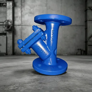 Customizable Flanged Y-Strainer for Marine Diesel Fuel Filtration