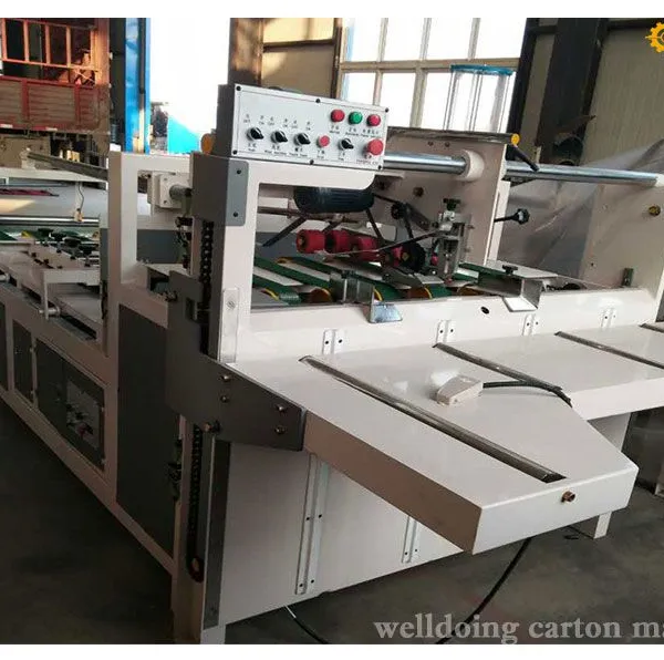 Corrugated Carton Box Folder Gluer Machine photo-3