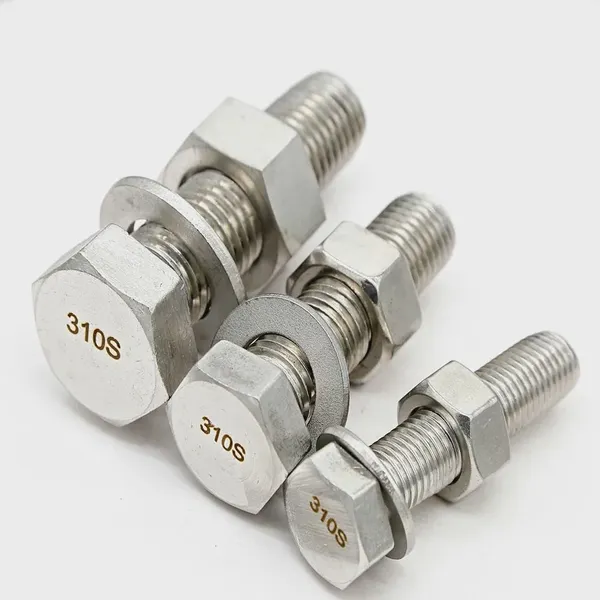 Premium Passivated Hexagon Hex Head Bolts With Zinc Plating Finish photo-5
