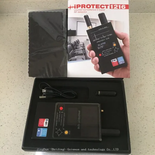 IProtect 1216 Counter Surveillance 3-band RF Detector