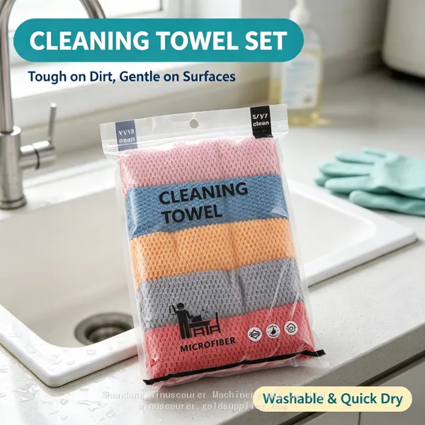 Wholesale Multi‑Purpose Microfiber Towels, Assorted Bright Color Reusable Lint‑Free Cloths for Home Cleaning & Car Wash
