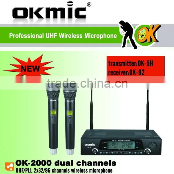 Karaoke Wireless Microphone/best Wireless Microphone/wireless Uhf Microphone