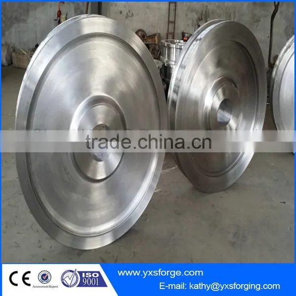 High Quality Beam Wheel Traveling Monorail Single Girder Overhead Crane Wheels photo-4