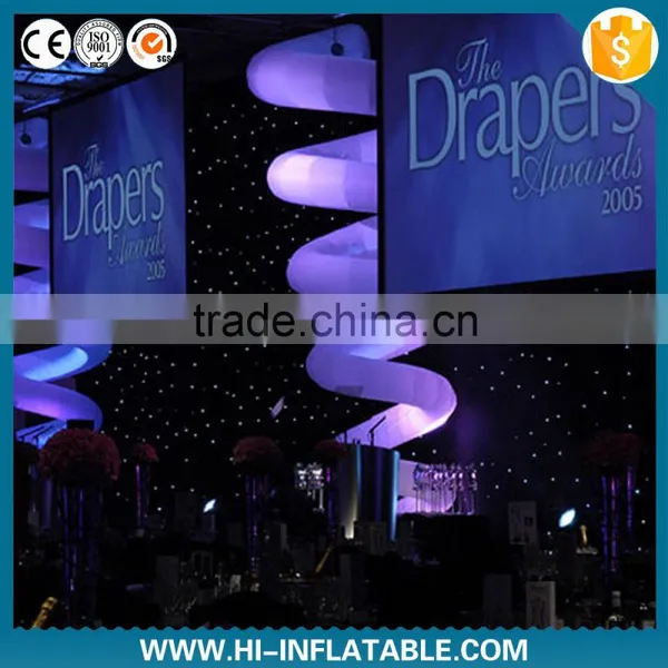 Newest Party Decoration Led Light Inflatable Spring Used for Event&party&stage Decoration photo-2